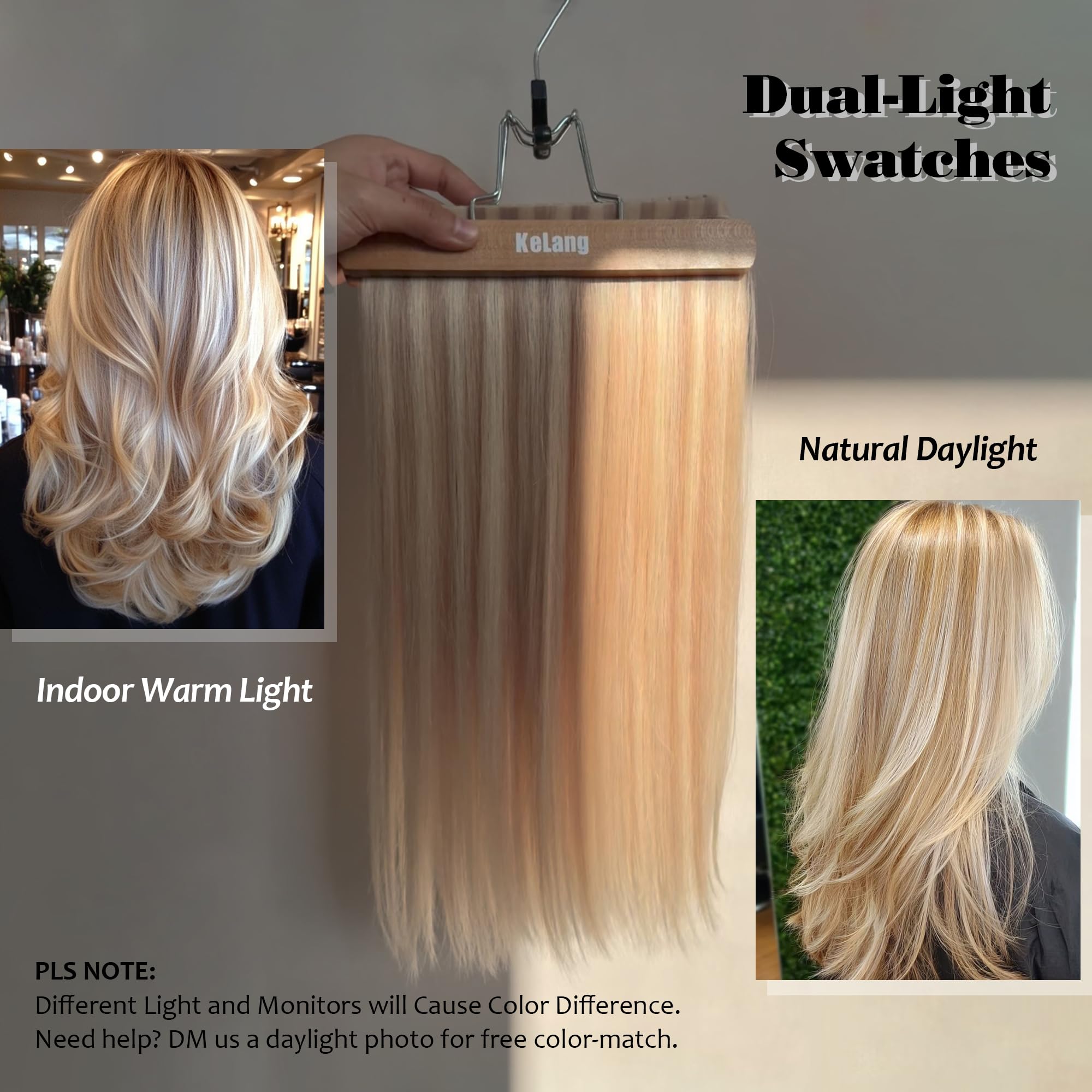 16 Inch Human Hair Extensions, 100g Butterfly Weft, Seamless Micro Bead Youngsee ovo weft Natural Straight Human Hair Extensions  main image 3