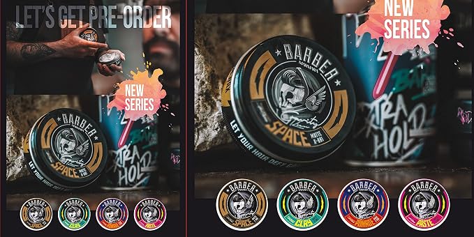 barber marmara Space Wax Series 100ml Cera para cabello miniatura 2