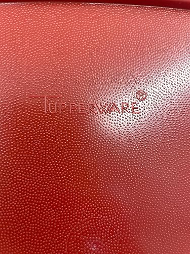 Miniatura 5 de Tupperware Modular Mates - Tapa cuadrada de repuesto para tapa de sellado 1623, color rojo, 7 x 7 pulgadas