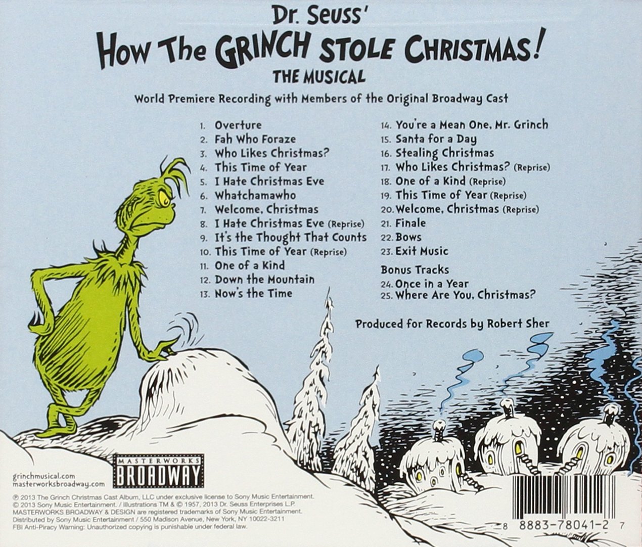 Dr. Seuss' How The Grinch Stole Christmas! The Musical