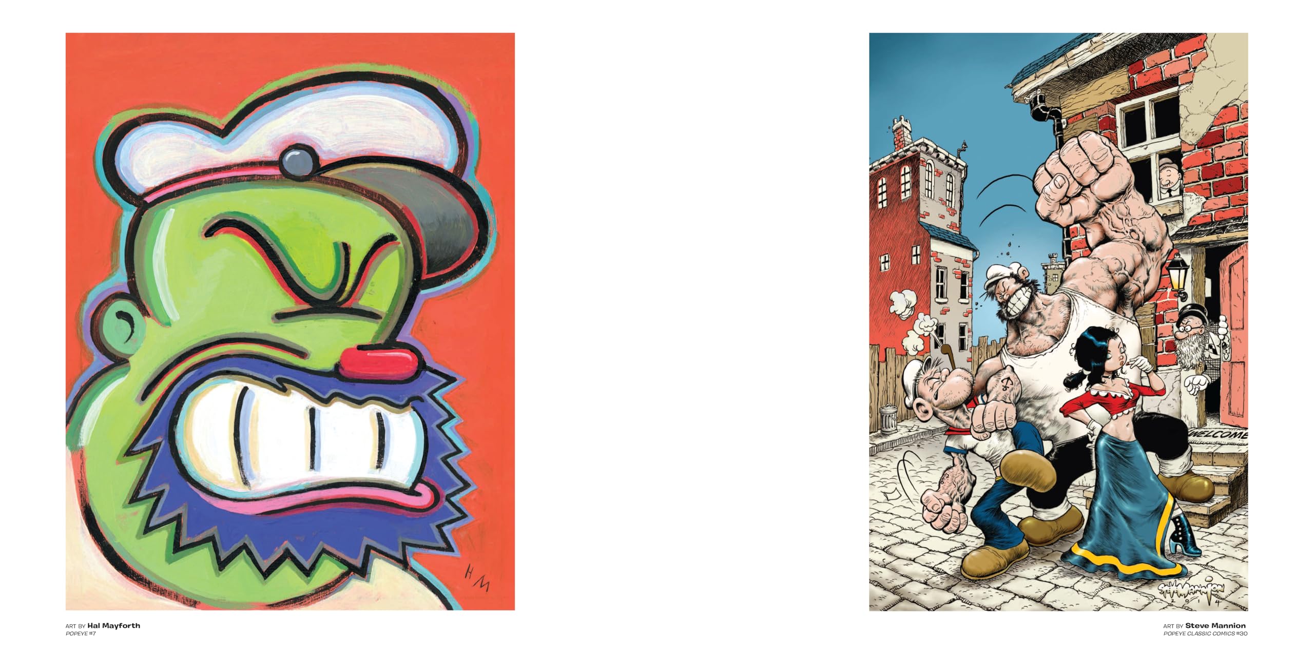 POPEYE VARIATIONS: NOT YER PAPPY’S COMICS AN’ ART BOOK