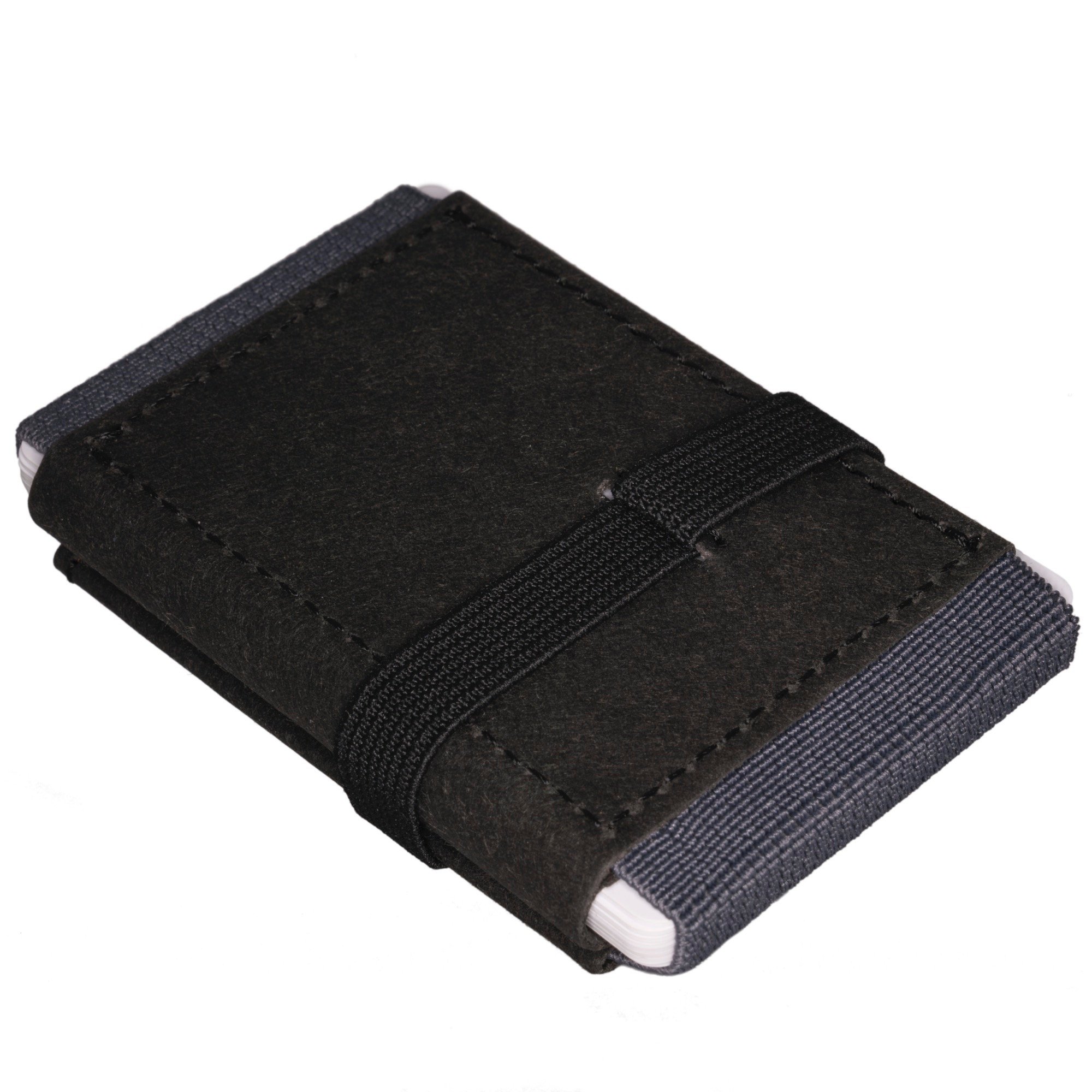 Anders & Komisch Mini Portemonnaie mit Münzfach Kartenetui Herren Kleine Geldbörse Damen Slim Wallet Nachhaltige Geldbeutel Handarbeit aus Deutschland