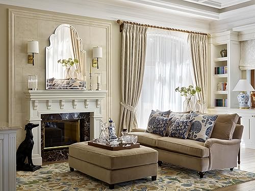 Miniatura 5 de Espejo decorativo de pared, espejo de acento moderno para sala de estar, escritorio de entrada, comedor