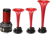 Vista 8 de HELLA 013410001 Kit de bocina de trompeta Air 12V cromado (BL)