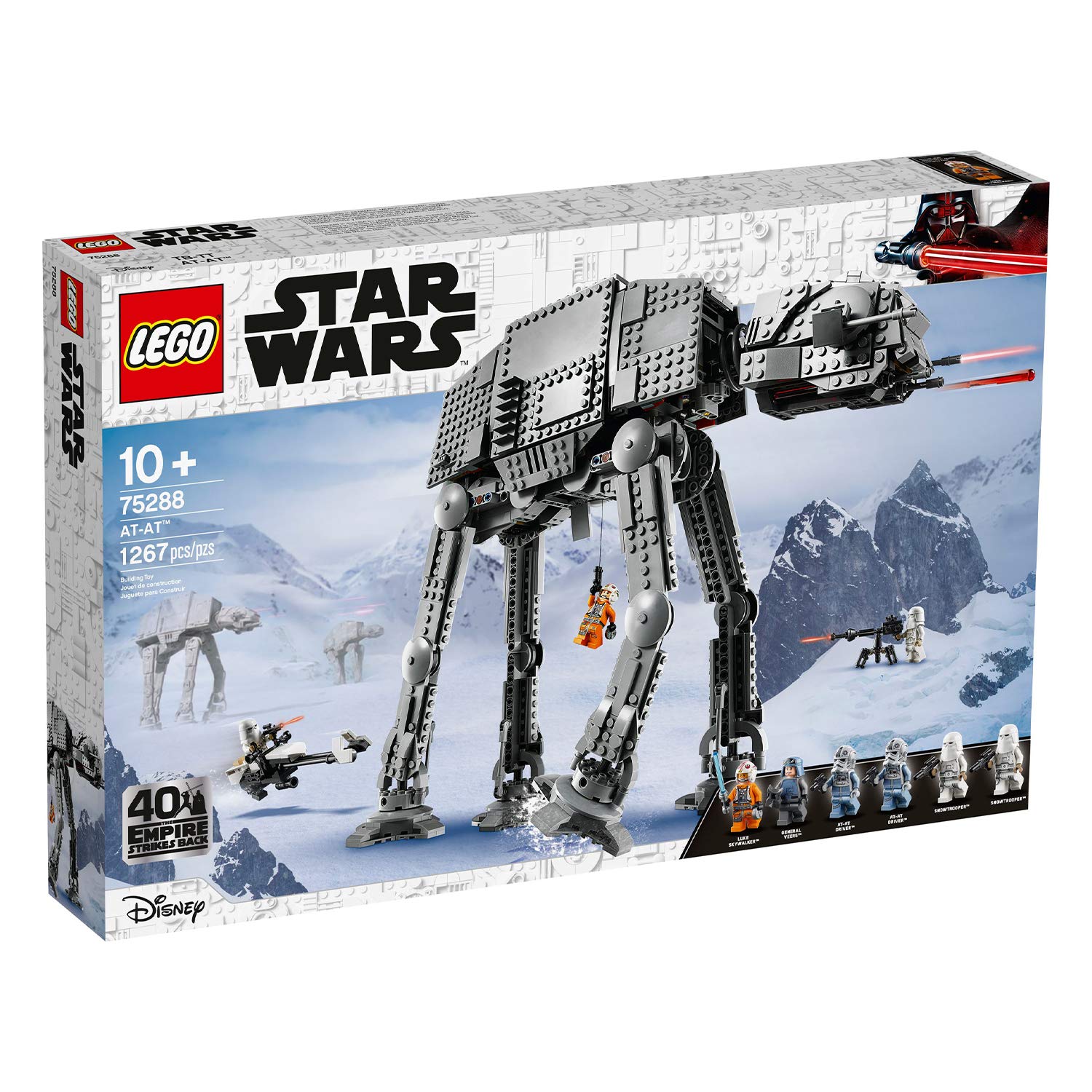 LEGO Star Wars at-at 75288 Building Kit, Fun Building Toy for Kids to Role-Play Exciting Missions in The Star Wars Universe and Recreate Classic Star Wars Trilogy Scenes, New 2020 (1,267 Pieces)
