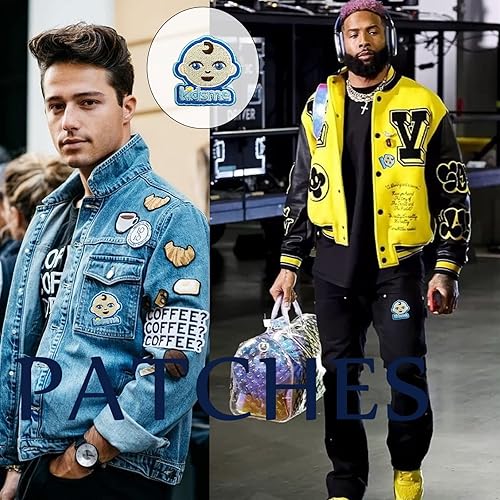 Miniatura 7 de Cherubcare Parche bordado para planchar, bonito parche para bebé, parche para coser con plancha, accesorios de bricolaje perfectos para chaquetas,