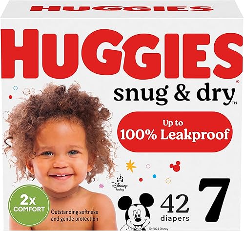 Miniatura 59 de Huggies Pañales de tamaño 4, pañales para bebé Snug & Dry, talla 4 (22-37 libras), 30 unidades, el embalaje puede variar