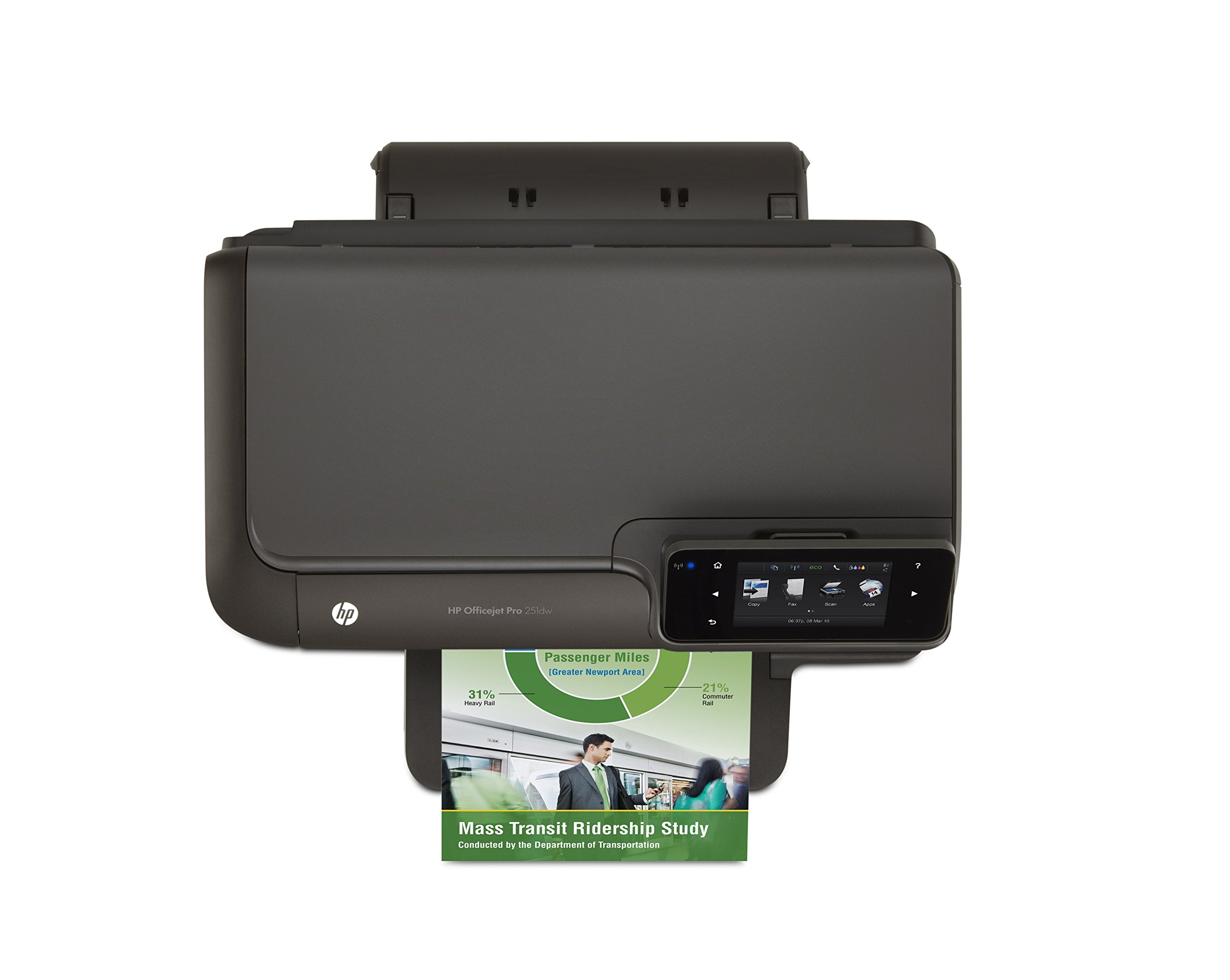HP OfficeJet Pro 251dw Imprimante Jet d'encre Couleur 20 ppm Wi-Fi Noir