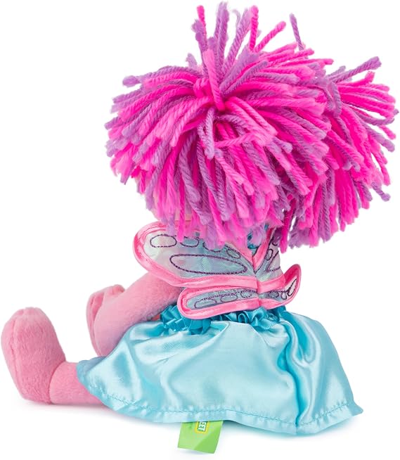 GUND Sesame Street Official Abby Cadabby Muppet Plush, Premium Plush Toy for Ages 1 & Up, Pink/Blue, 11