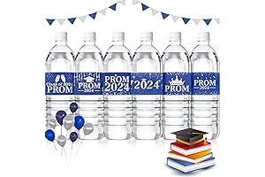 Graduation Prom Water Bottle Label - COcnny 120pcs