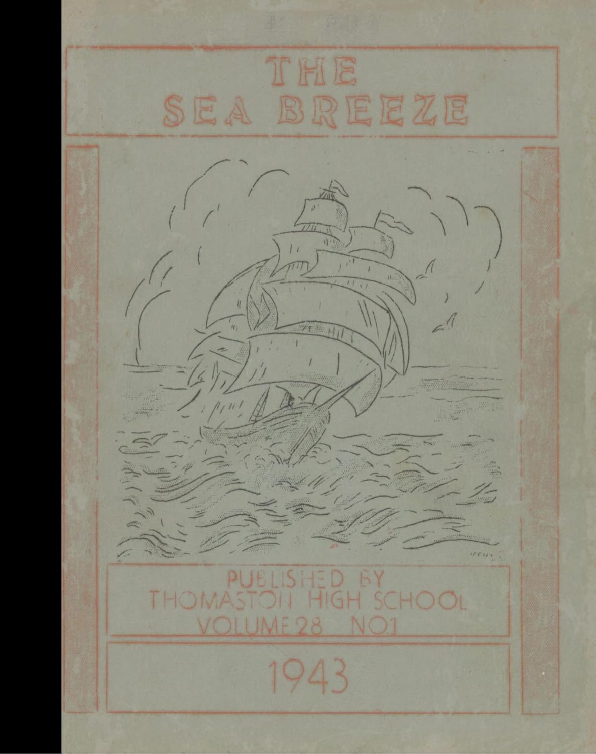 (Reprint) 1943 Yearbook Thomaston High School, Thomaston, Maine