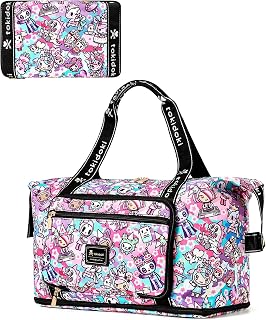 Tokidoki Unicorno Travel Duffel Bag Waterproof Weekender Bag Carry On Tote Bags for Women Cartoon Unicorno Large Capacity Travel Essentials Sport Gym Bag for Women (Travel Duffle-20th)