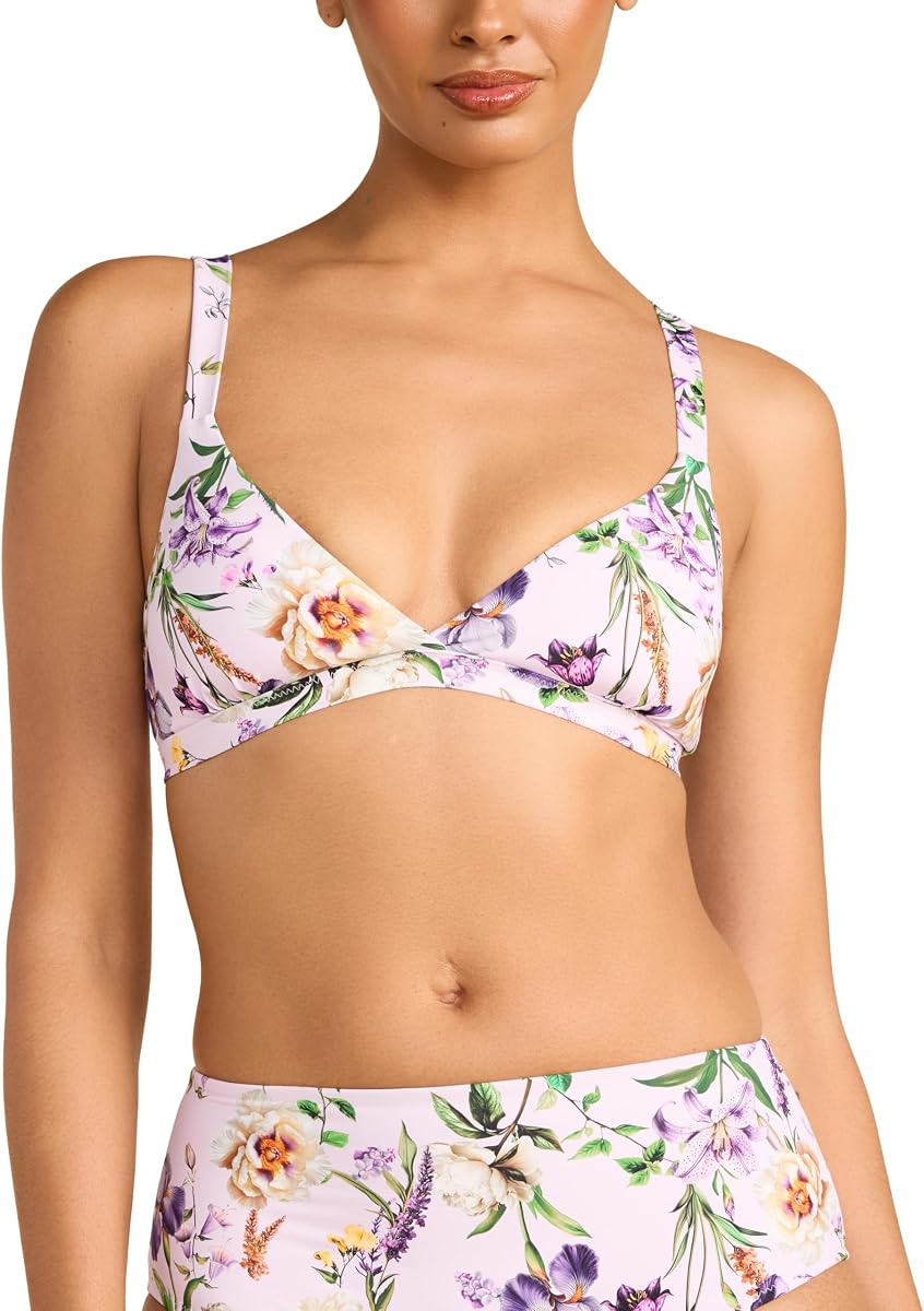 hanky panky – Triangle Bralette Bikini Top for Women | Dura Color Technology, Made with Recycled Fabric | Sizes (XS-XL)