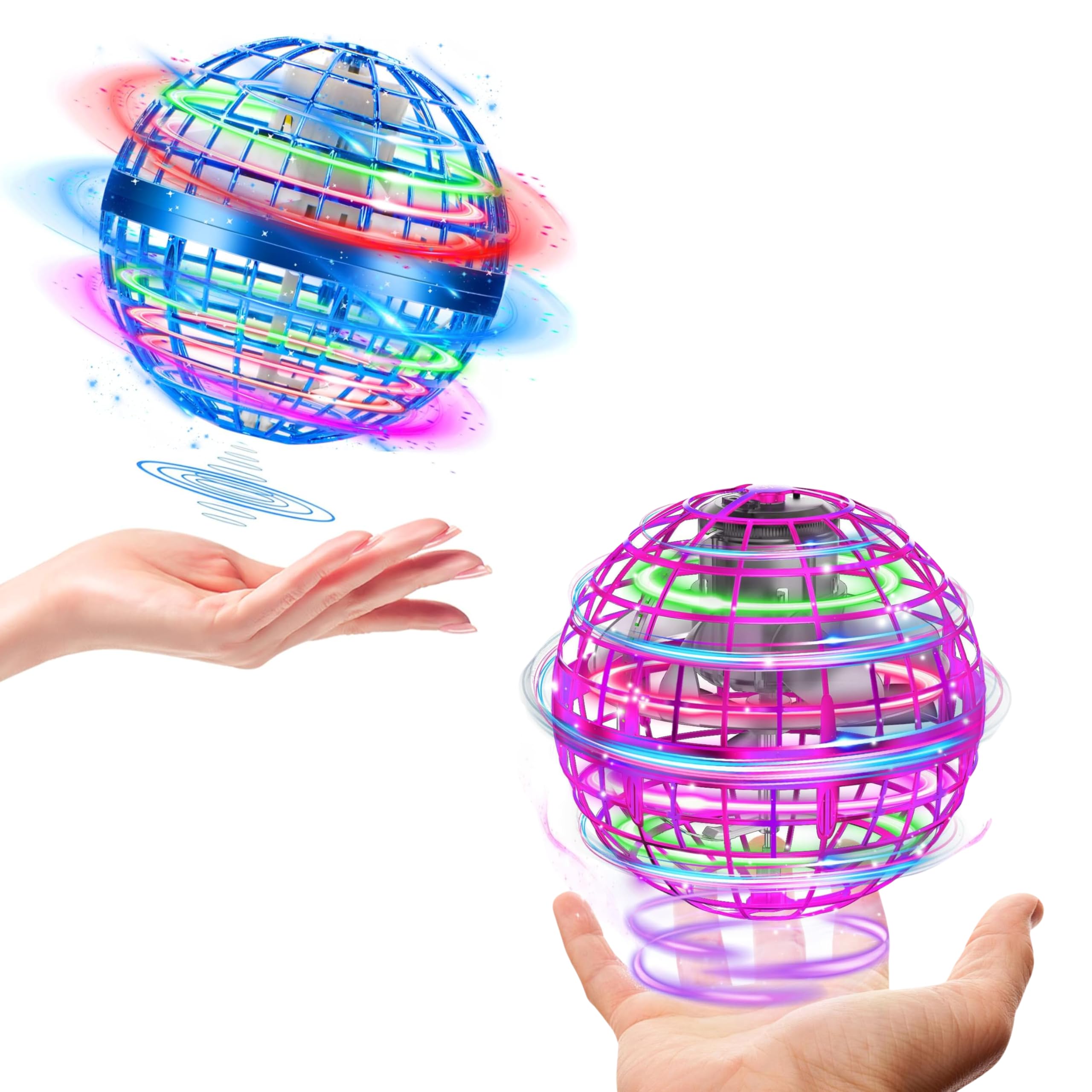 Drumstone (𝗕𝘂𝘆 𝟭 𝗚𝗲𝘁 𝟭) Rechargeable Hand-Controlled Flying Orb Toy – Boomerang Hover Ball with LED Lights, Smart Sensor Technology, Durable Design – Indoor & Outdoor Fun for Kids-image-43