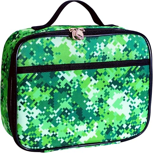 Miniatura 1 de Fenrici Lonchera para niños, niños, lonchera para la escuela, lonchera aislada para preescolar, K-6, compartimentos de lados suaves, espaciosa, sin