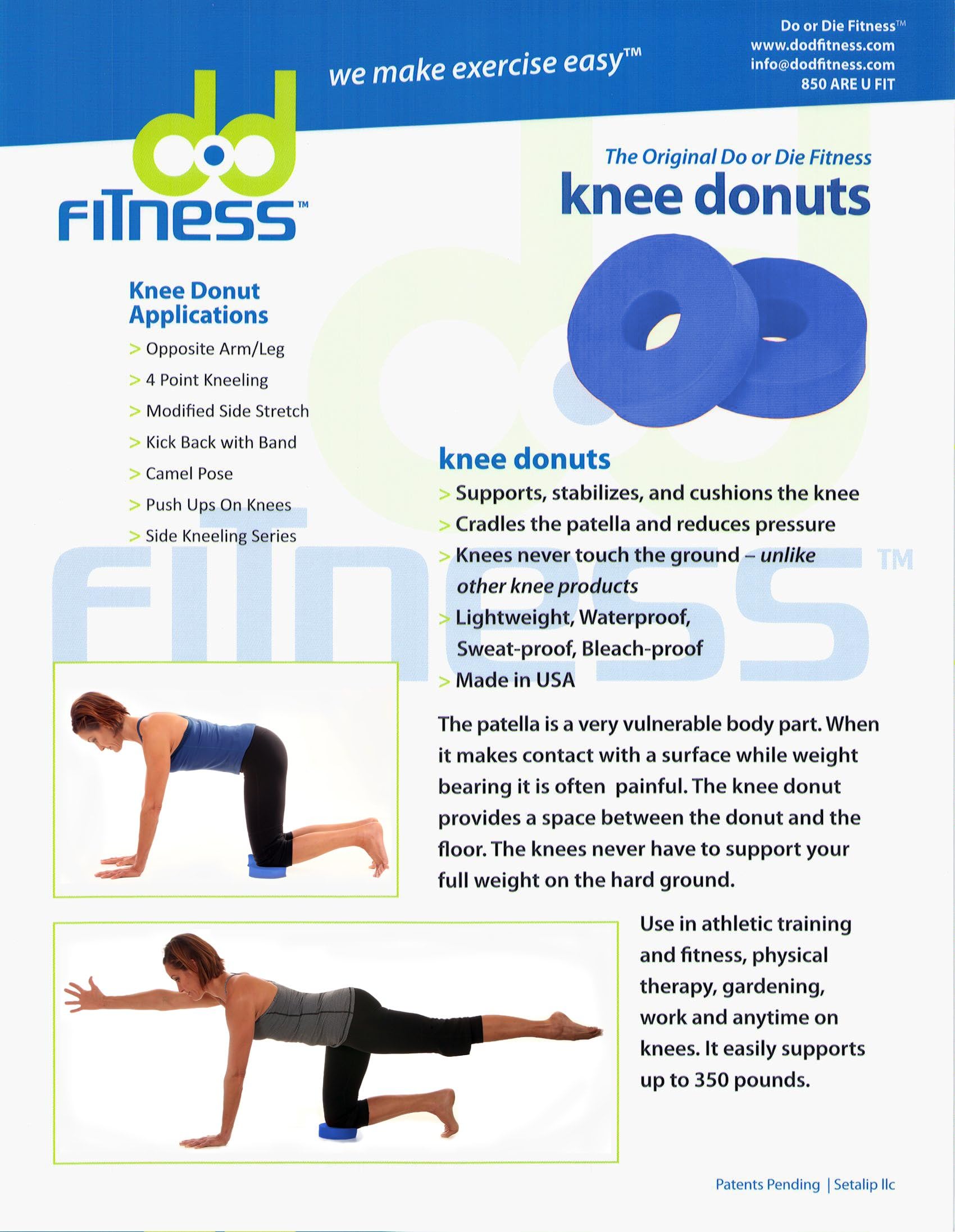 Donuts & Pie Knee Donuts