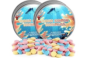 144 Pieces Bath Color Tablets: Moisturizing Fun for Kids