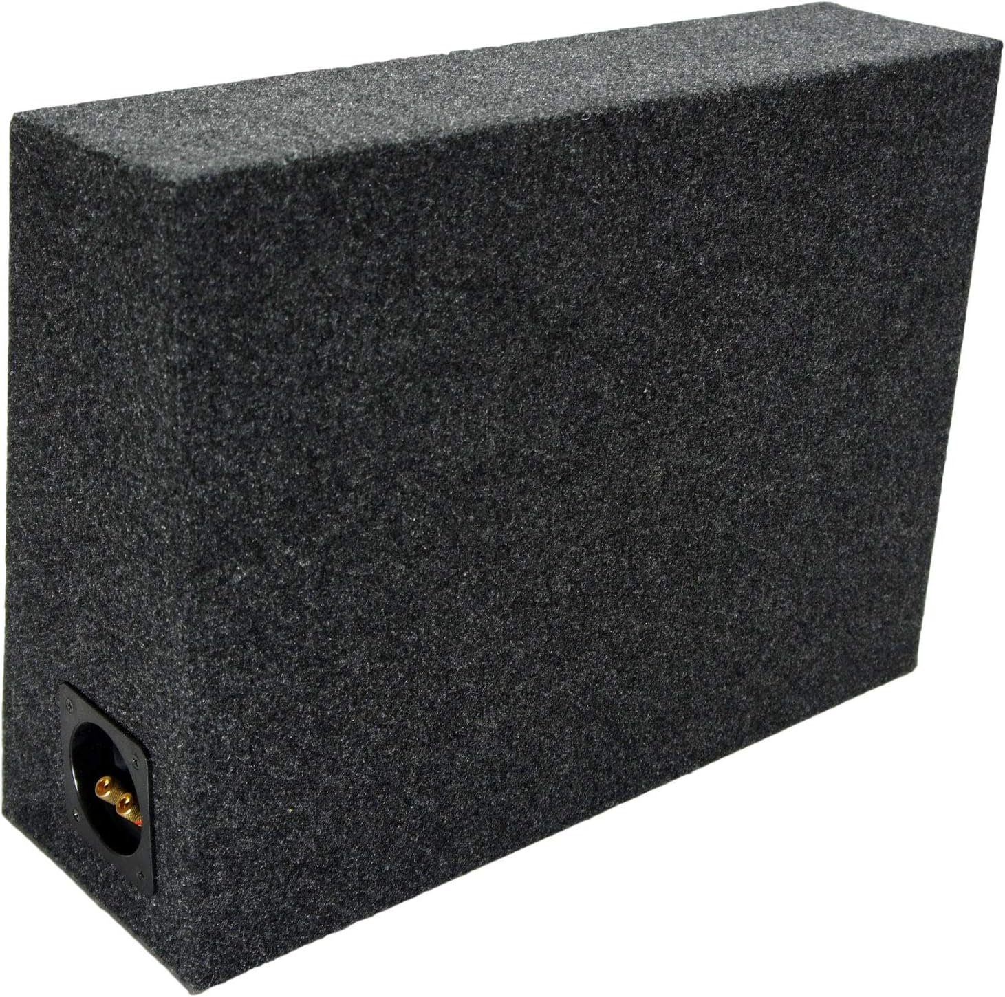 Single 10" Subwoofer Regular Standard Cab Truck Sub Box Enclosure 5/8" MDF : Electronics