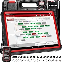 LAUNCH X431 PRO3S+ Professional Multi-brand Car Diagnosis Machine, Whole System Scanner, 55+ Relearn Reset, Auto Vin, Online Coding, Guided Function, Bluetooth 10.1 "
