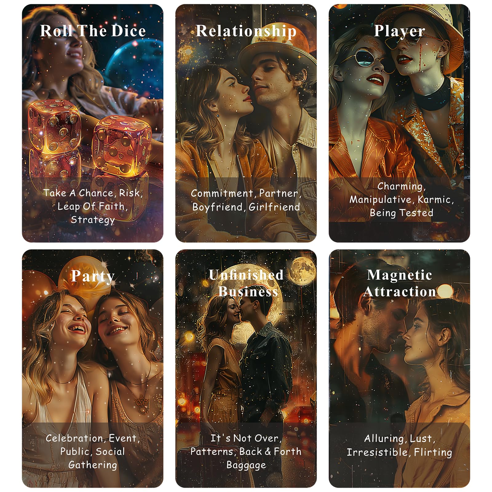 Amazon.com: Sishui Love Whispers Oracle Cards - Relationship