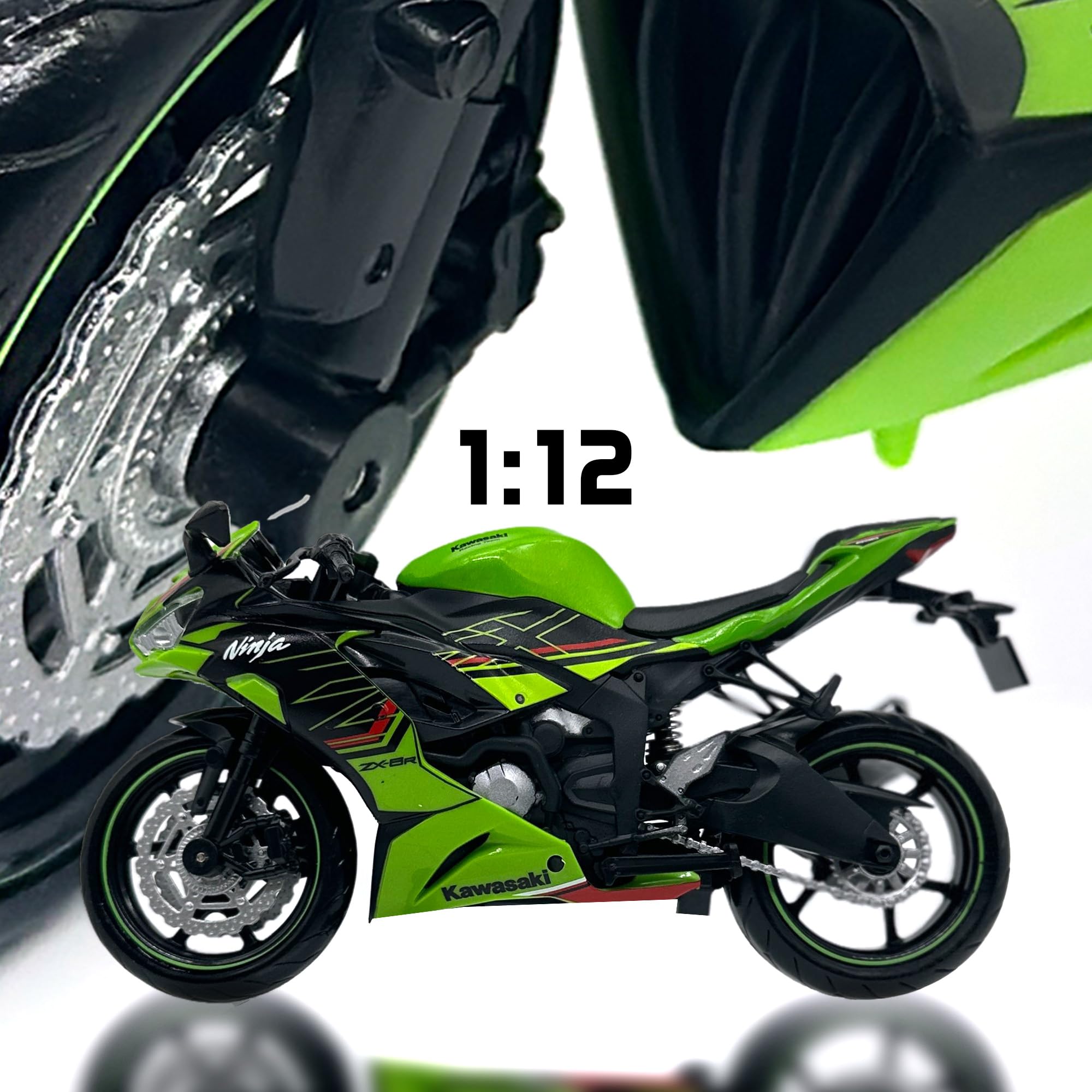 ダイカストミニカー Amazon.co.jp: Just For Laughs Kawasaki Ninja ZX-6R 2023 ダイカスト