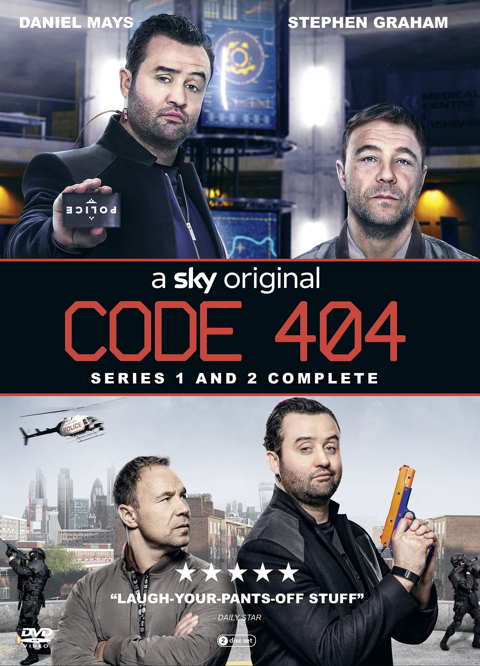 Code 404 Series 1&2 Boxed Set [DVD] [2021]