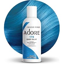 Adore Shining Semi Permanent Hair Colour 172 Baby Blue
