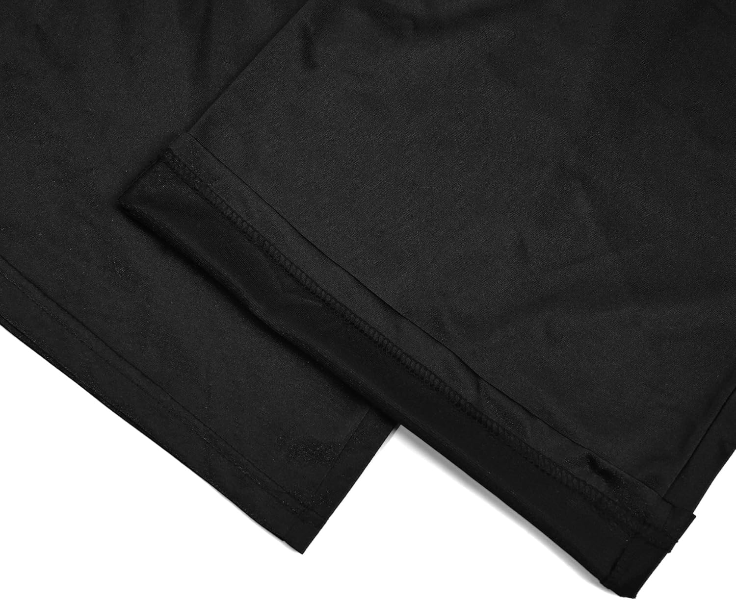 Women's High-Waisted Wide Leg Trousers, Silk Blend Casual Long Satin Pants, Loose Comfort Fit Straight Leg Design - Image 6