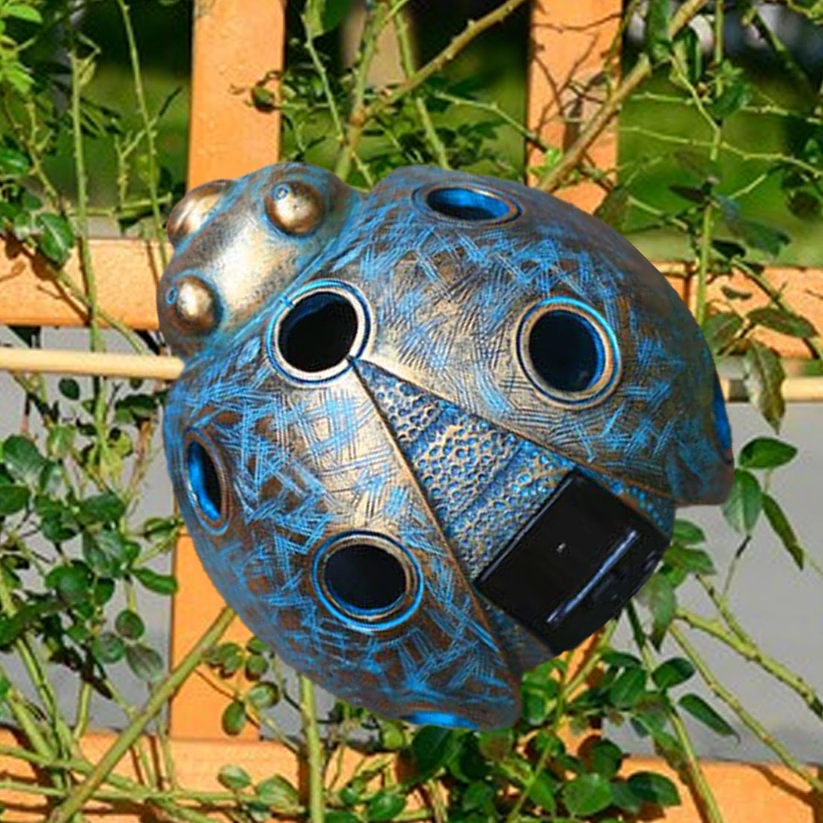 Luces solares de mariquitas para jardín, luces solares LED impermeables decorativas para decoración de patio, luces de jardín para paisaje, linternas de mesa