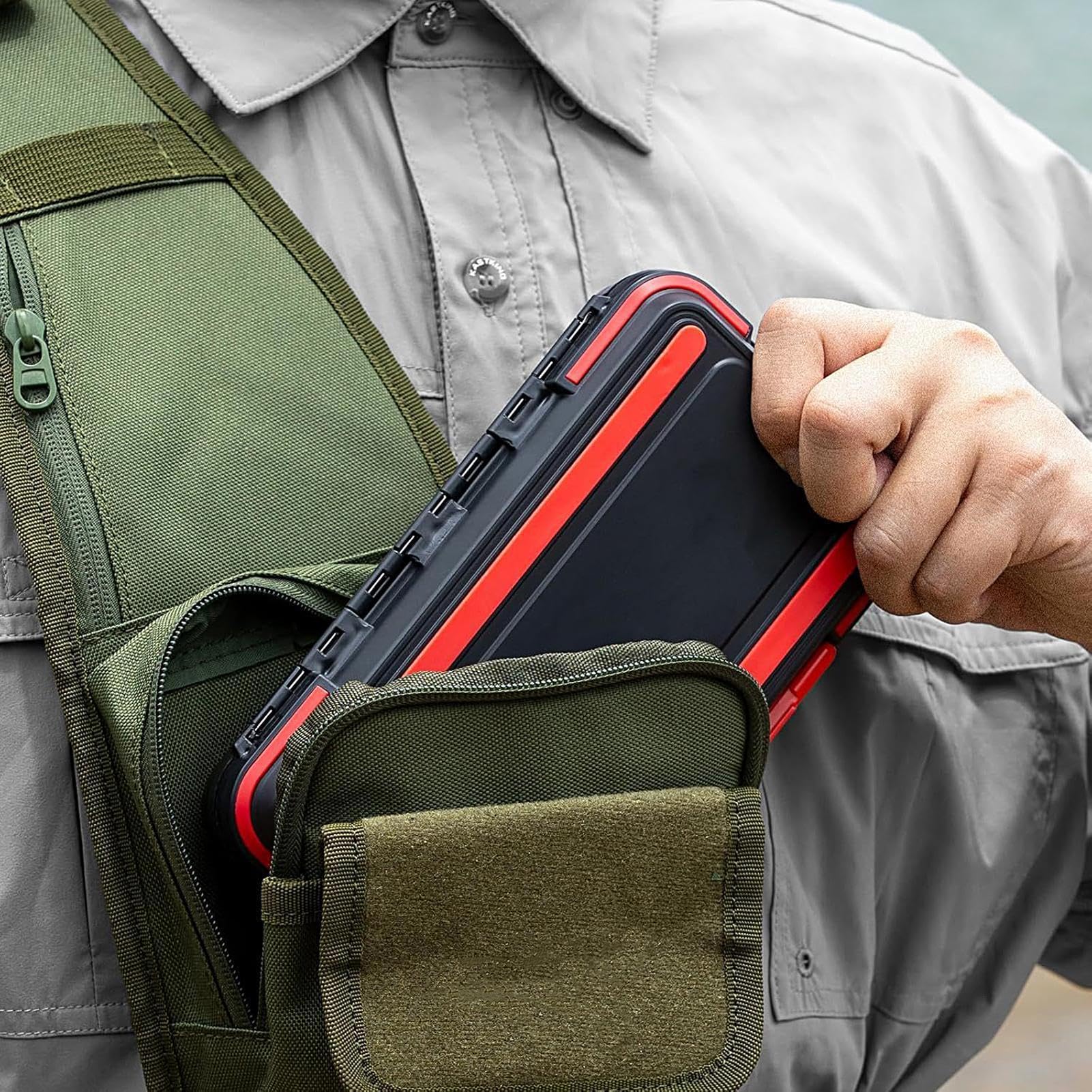 Generisch Angelausrüstung Set Forellenangel-Zubehör | Einsteiger Angelwerkzeug Geeignet Für Forellen, Crappie, Barsche, Welse, Kajakfahren, Outdoor, Camping, Rucksackwandern