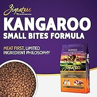 Vista 2 de Zignature Kangaroo - Alimento seco para perros con fórmula de ingredientes limitados, comida seca para perros pequeños bocados, 4 libras