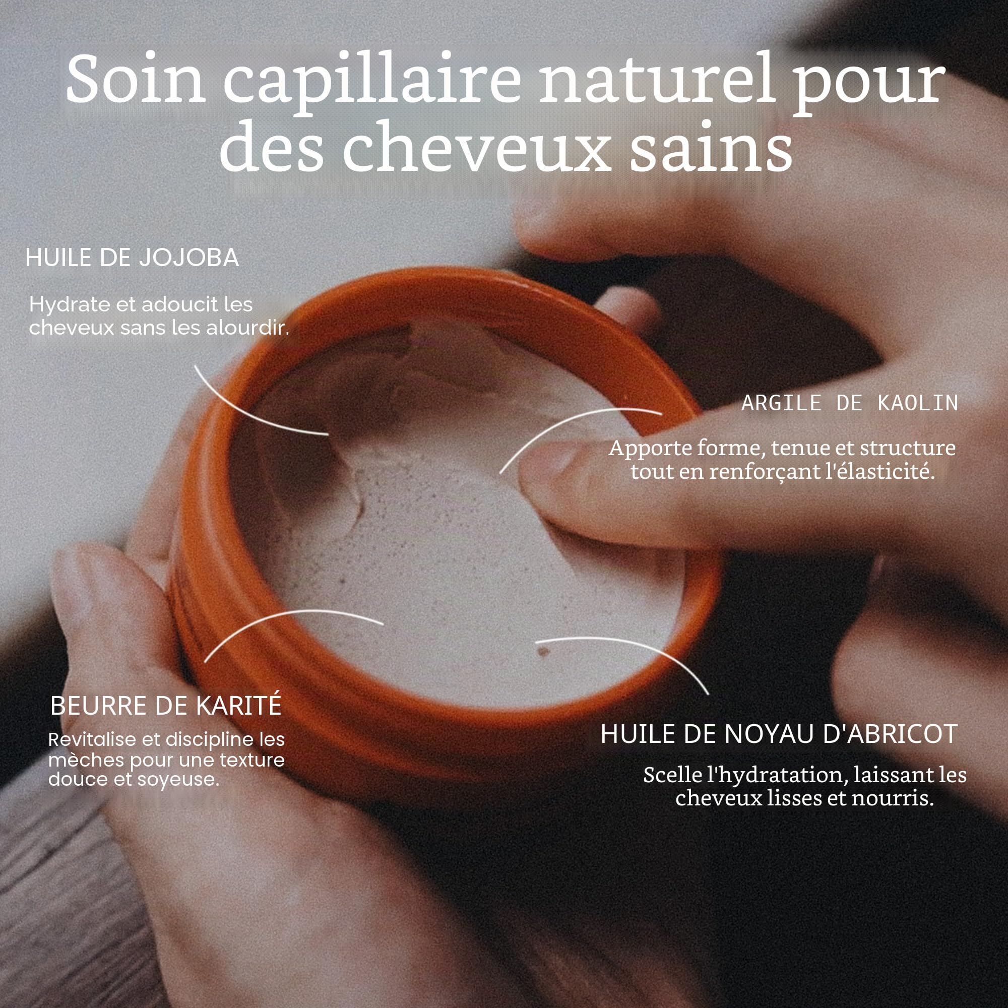 Firsthand Supply Pâte texturisante – Ingrédients de soins capillaires propres et non toxiques – Pour des coiffures texturées, désordonnées et décontractées – 88 ml