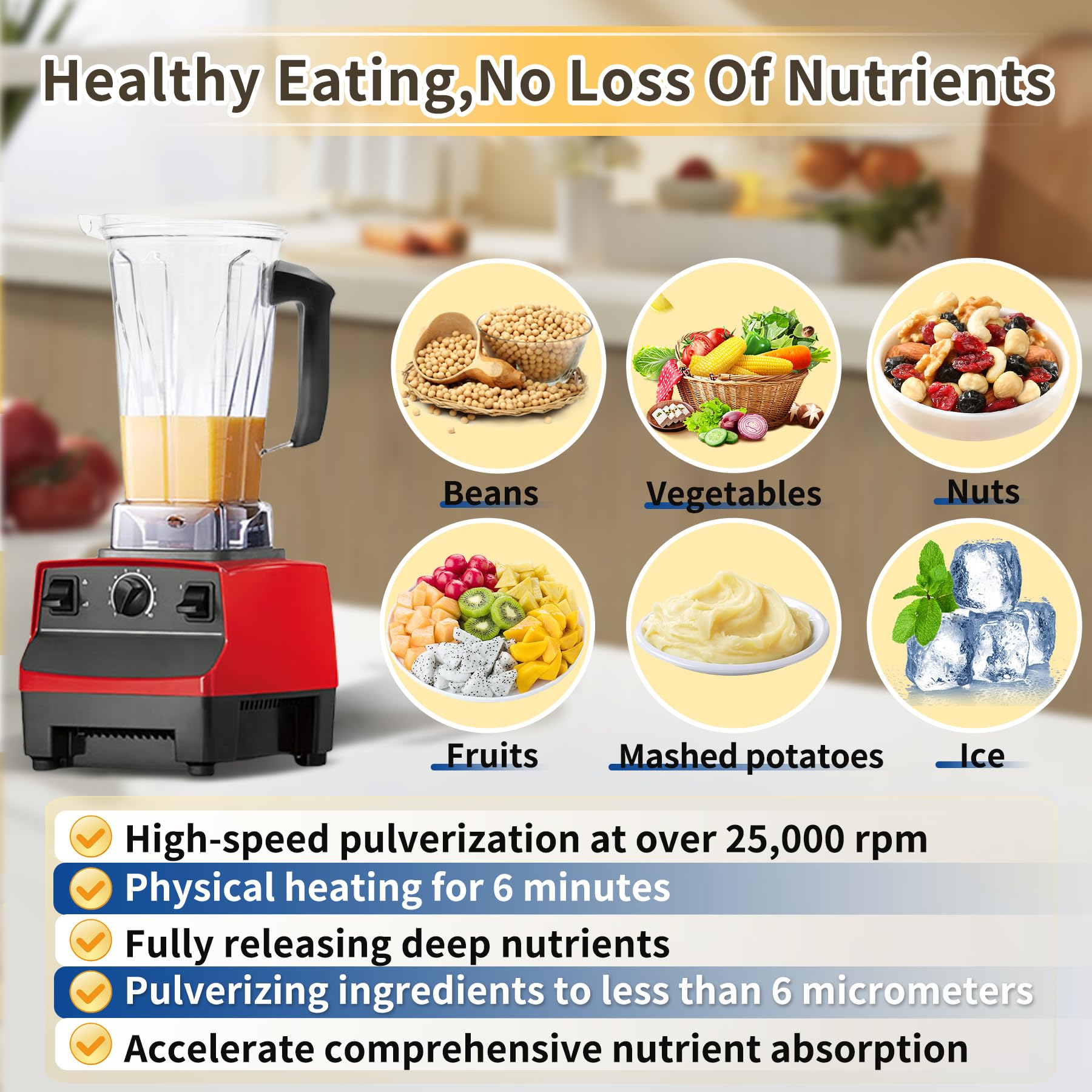 Amazon | Vitamix 交換用ピッチャー 64オンス、5000 5200 5500 6300