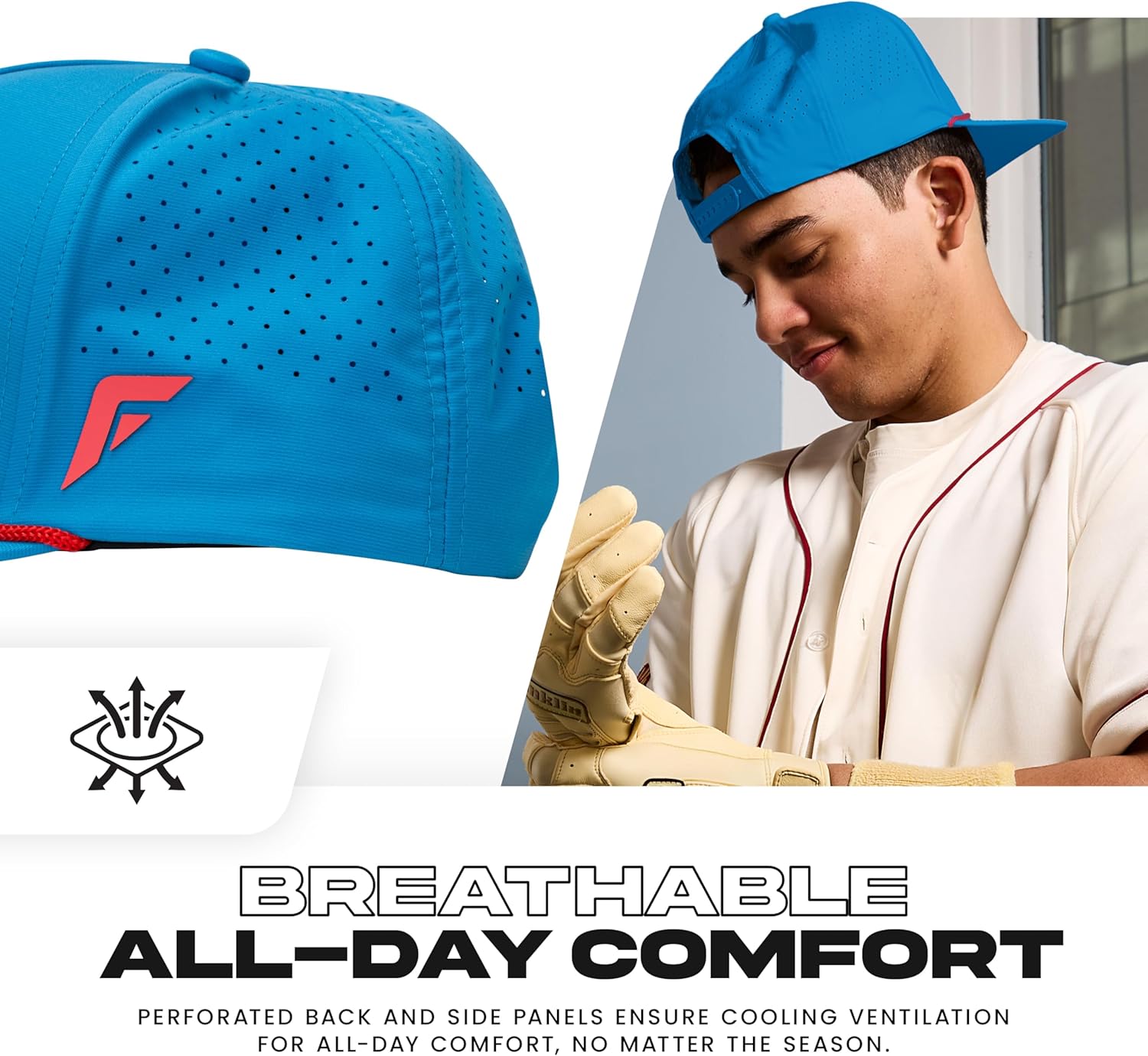 Franklin Sports Baseball Hat - Baseball + Softball Hats for Men + Women - Adult Hat - One Size Fits Most