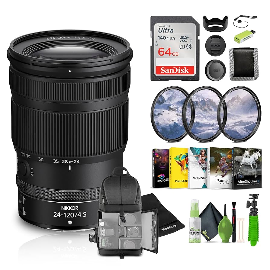 Amazon.com: Nikon NIKKOR Z 24-120mm f/4 S All-in-one Zoom