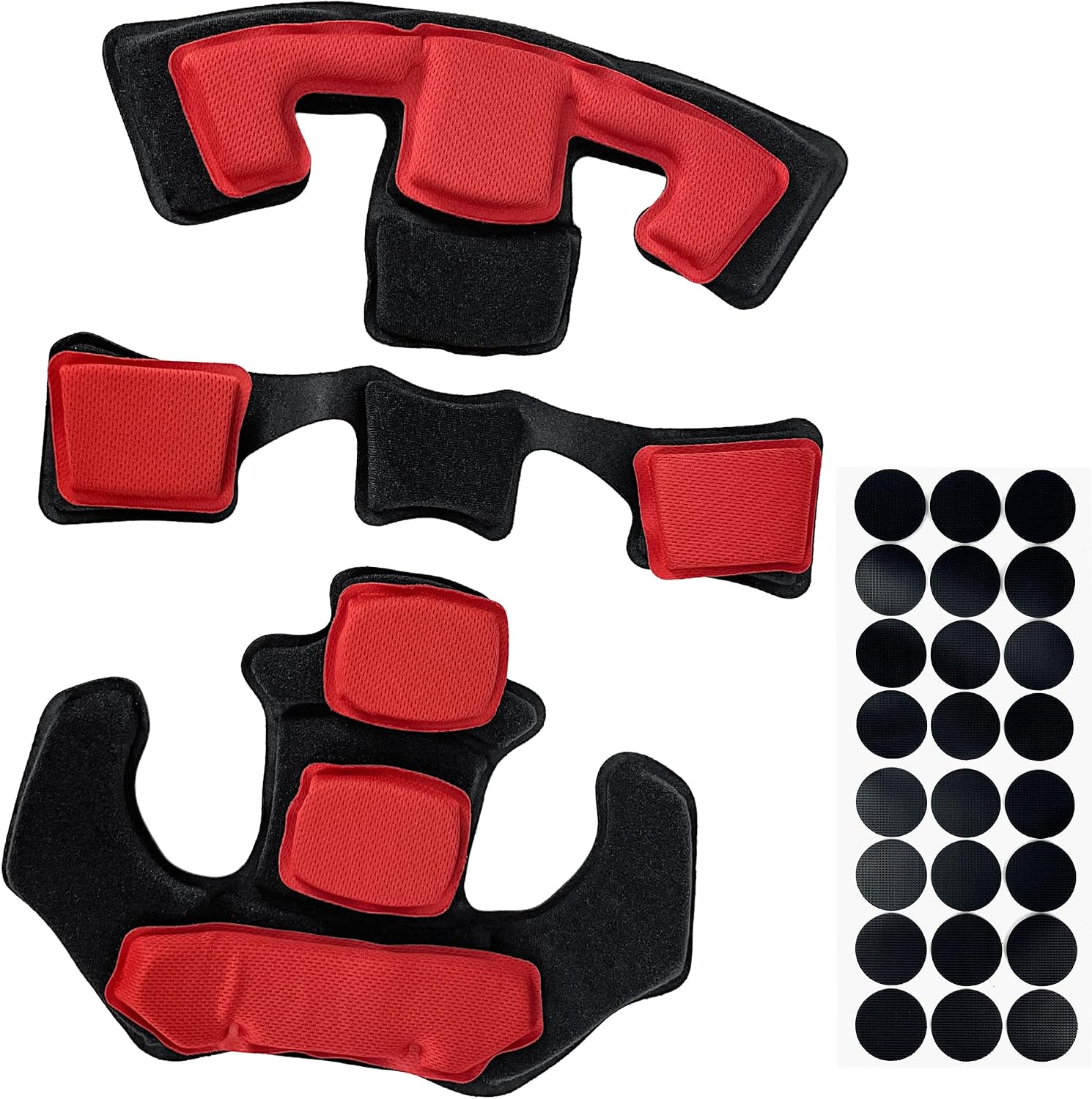 Universal Tactical Airsoft Outdoor Combat Internal Replacement Memory Foam Pad Padding Inserts Protective Mat Kits Set Accessories Compatible for Fast/Mich/ACH/USMC/PASGT/EX Helmet