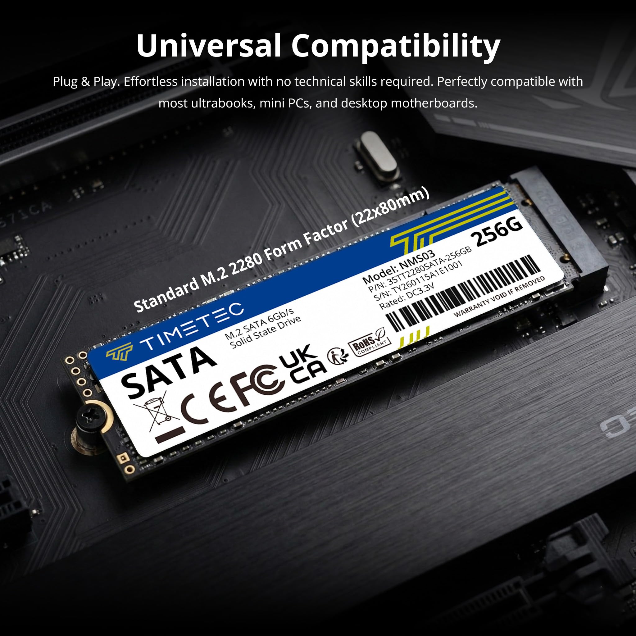 Amazon | Timetec 256GBx10 (10パック) SSD 3D NAND TLC SATA III 6Gb