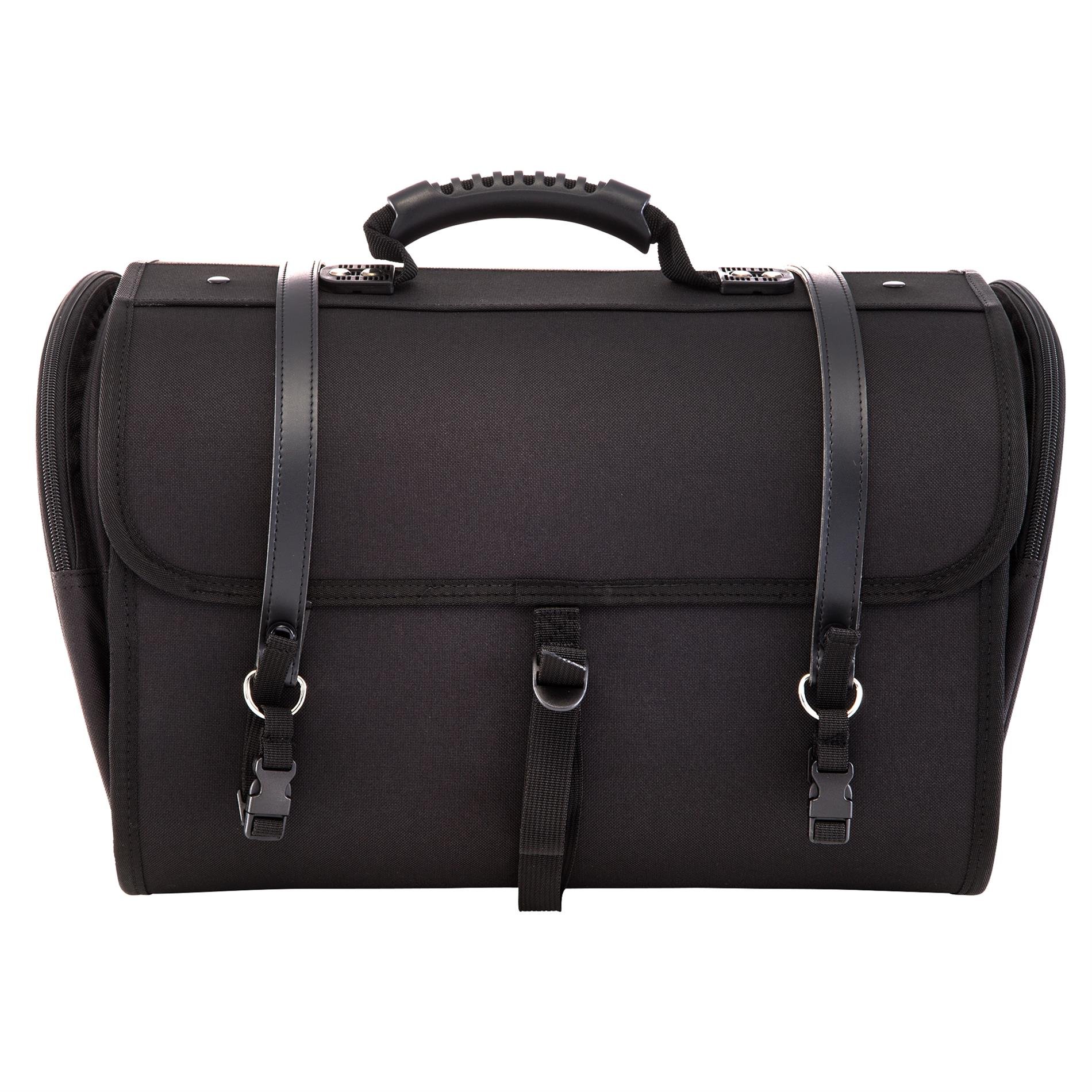 SIP Tasche/Koffer groß, für Gepäckträger, 480x300x270mm, ca. 35 Liter, Nylon, schwarz,