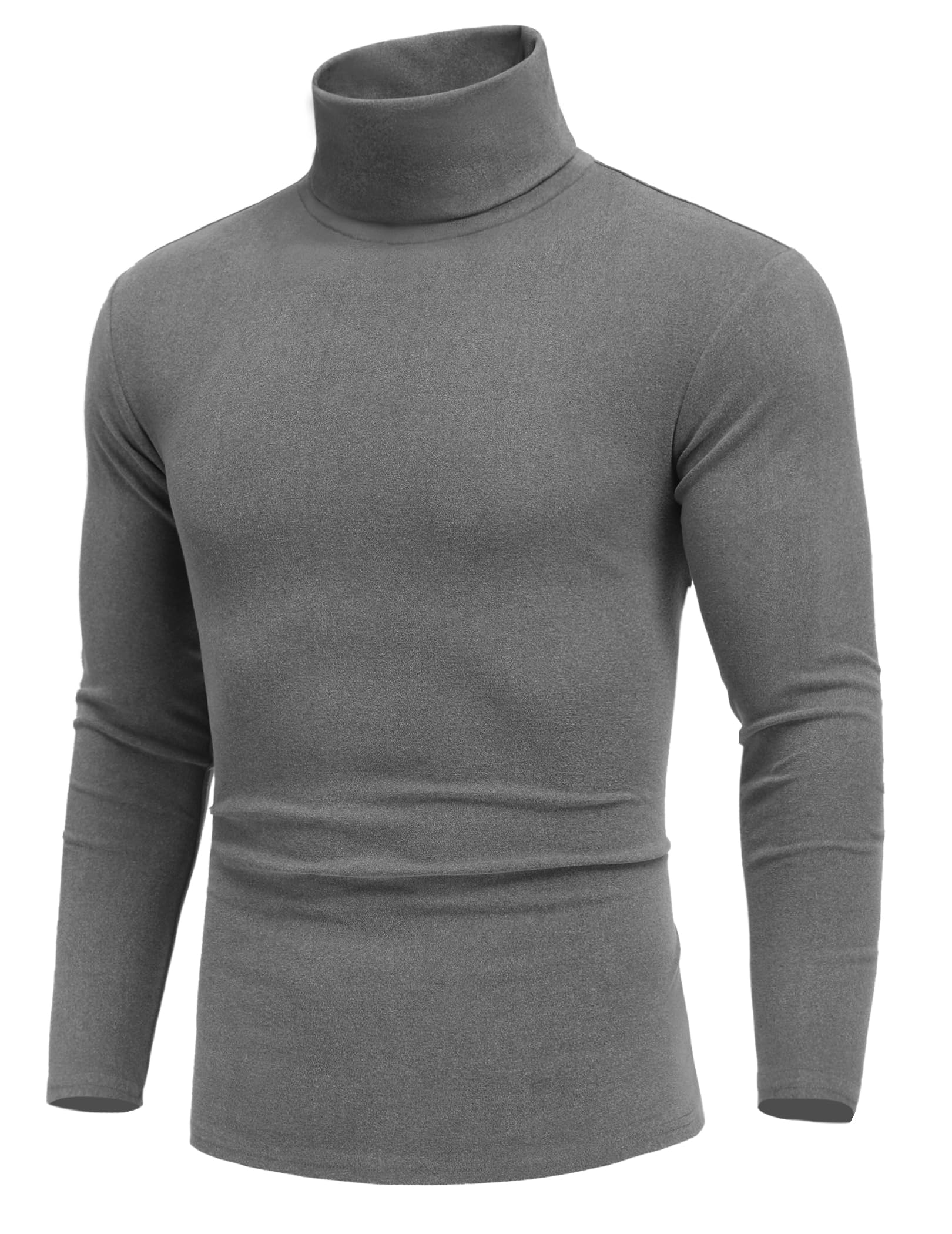 COOFANDY Rollkragenshirt Herren 1 or 3er Pack | Elastischer Thermo-Feinstrick, Leichter Unterzieh Rollkragenpullover