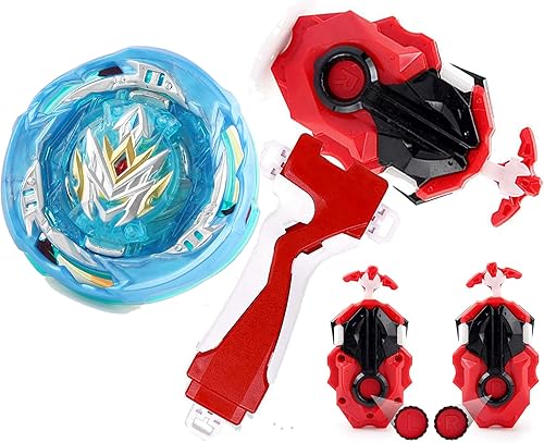 Bay Blades para 8-12 B-184 Juego de lanzador para juegos BU B-202 Wind Knight Mn Bn-6 Booster Bey Battling Tops Burst Left and Right Launcher Grip Bay Blades para 8-12 B-184 Juego de lanzador para juegos BU B-202 Wind Knight Mn Bn-6 Booster Bey Battling Tops Burst Left and Right Launcher Grip