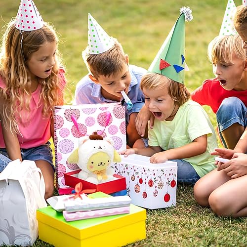 Miniatura 7 de Muñeca de peluche de Pompompurin de 8 pulgadas, juguete de peluche de anime Kawaii, regalo de peluche de dibujos animados amarillo suave