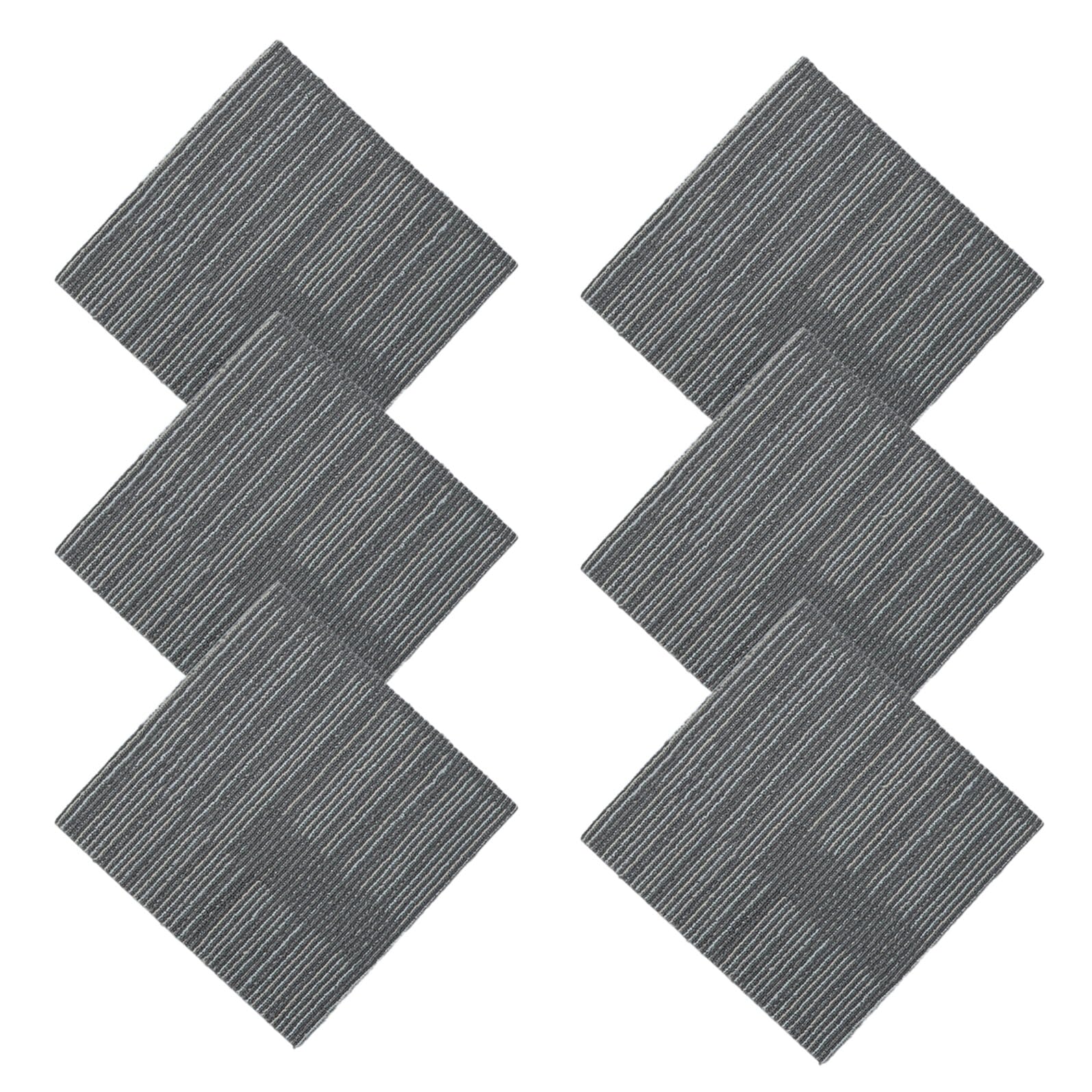 Dalles de tapis pour salon et bureau intérieur Zerodeko | Créez un espace chaleureux