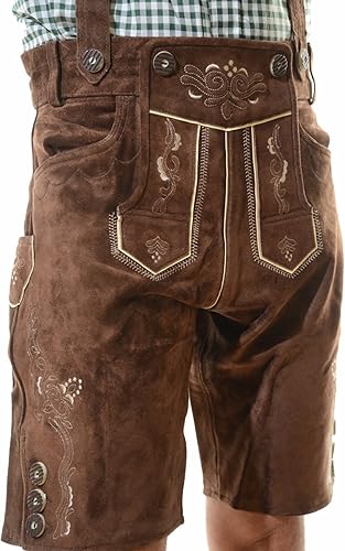 Miniatura 3 de Disfraz de Lederhosen auténtico Oktoberfest Lederhosen GEORG