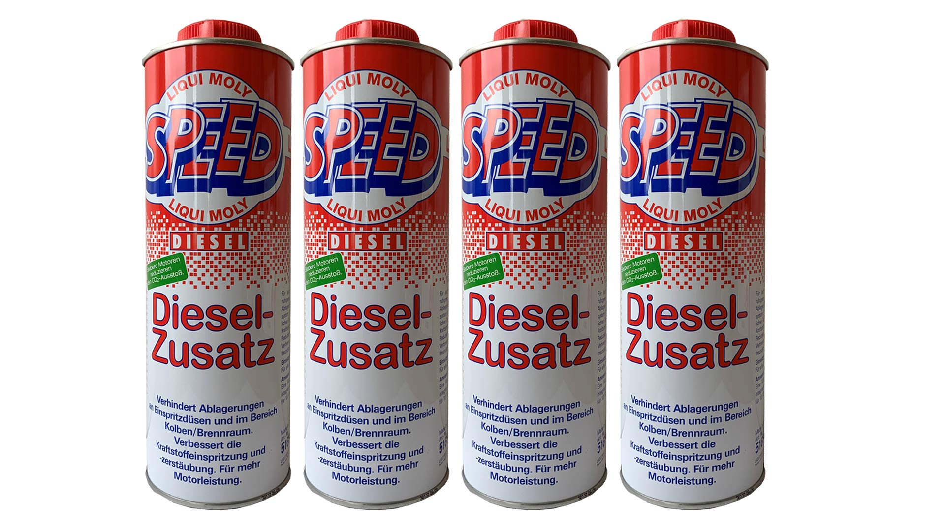 Liqui Moly 5160 Speed Diesel Aditivo Aditivo Aditivo para combustible, 1 L