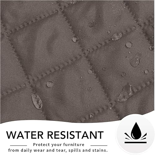 Miniatura 1128 de Easy-Going - Funda reversible para sofá, resistente al agua, con varillas de espuma y correas elásticas, protector de muebles para mascotas y perros