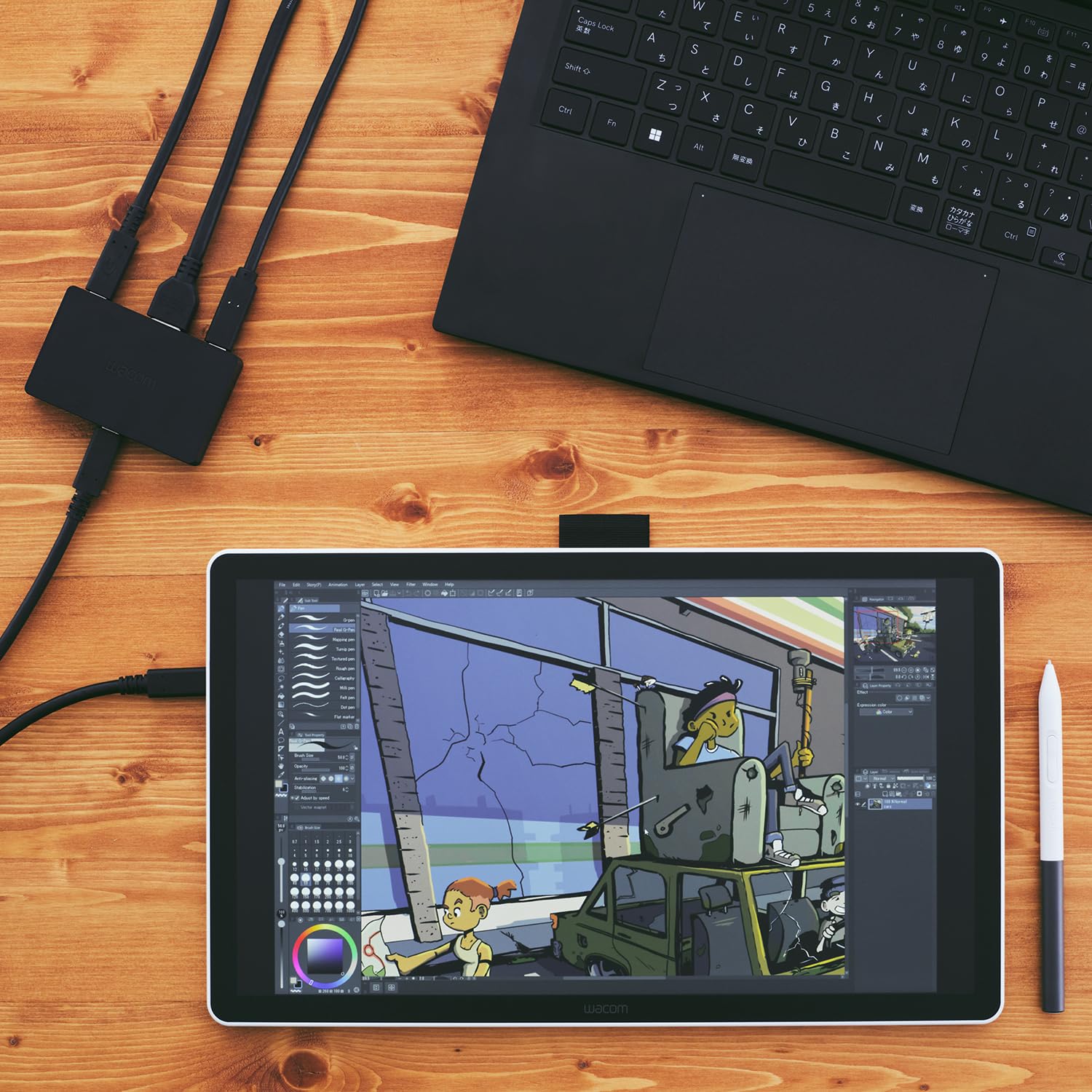液タブ・ペンタブ Wacom Converter (ACK45219Z) Wacom Converter