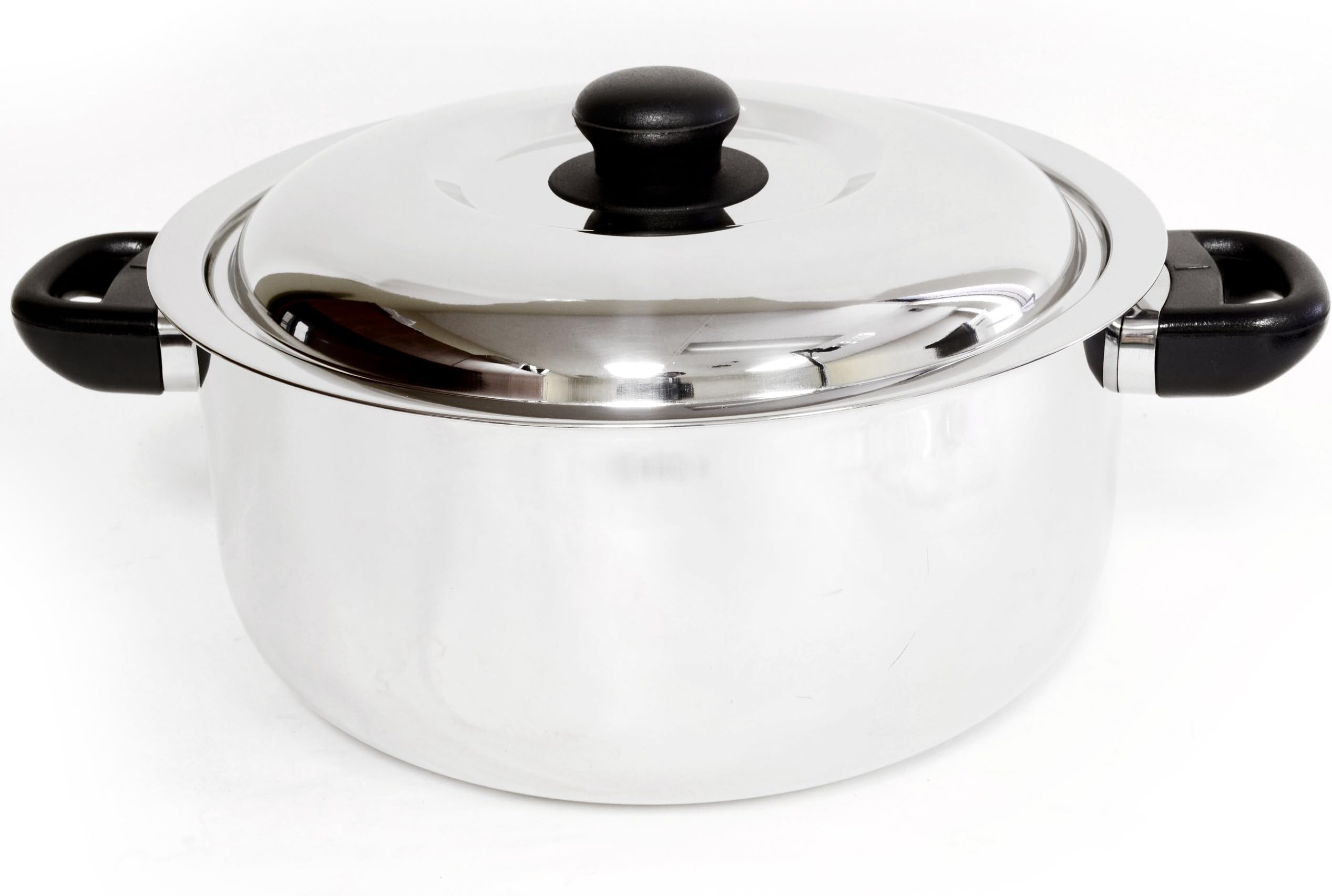 Stainless Steel Hot Pot Insulated Food Warmer, 3.75-Liter/3.96-Quart