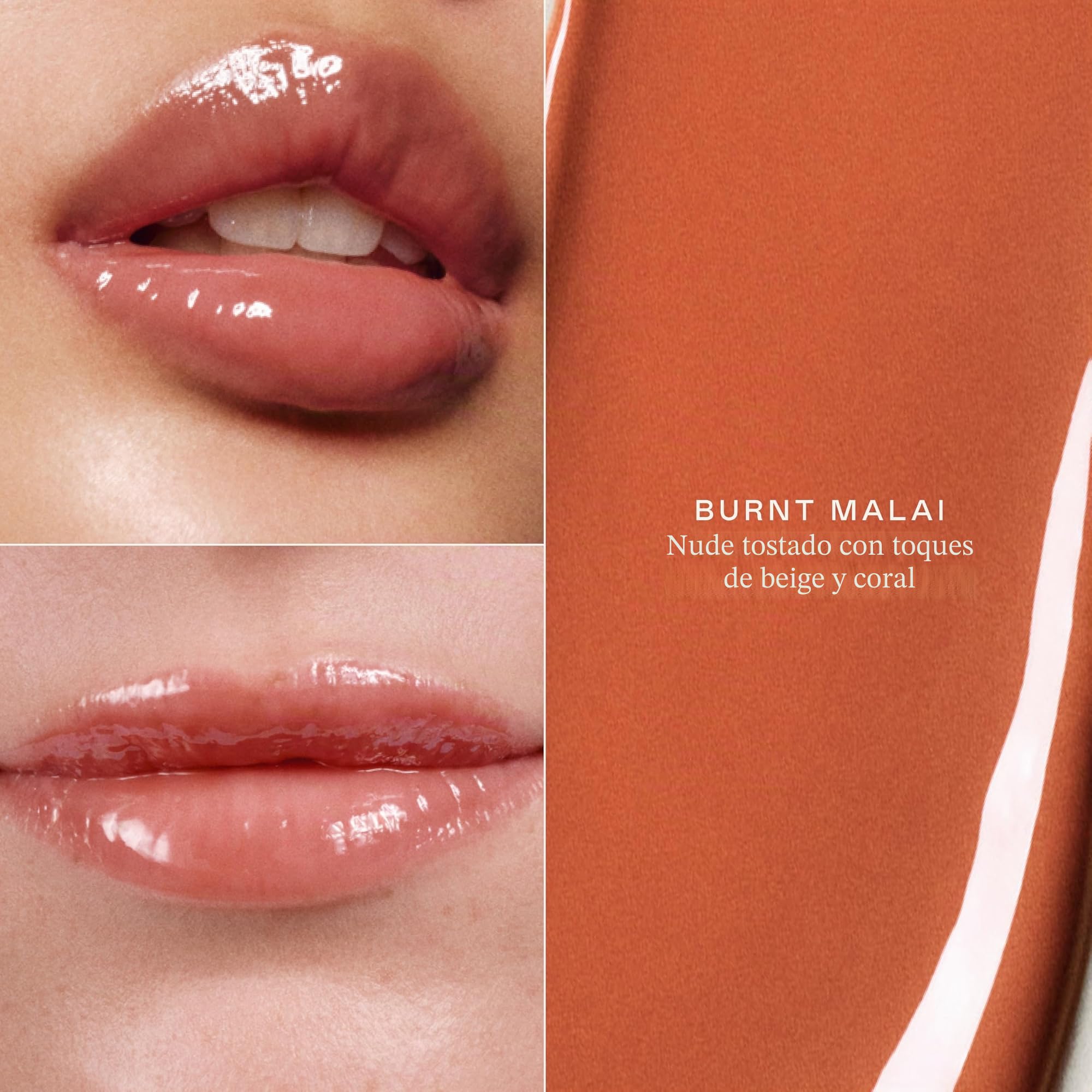 Le Chouchou Bálsamo labial, brillo de labios para mujer, relleno de labios y máscara labial, bálsamo labial hidratante de lujo para la noche, 13 ml, malai quemado