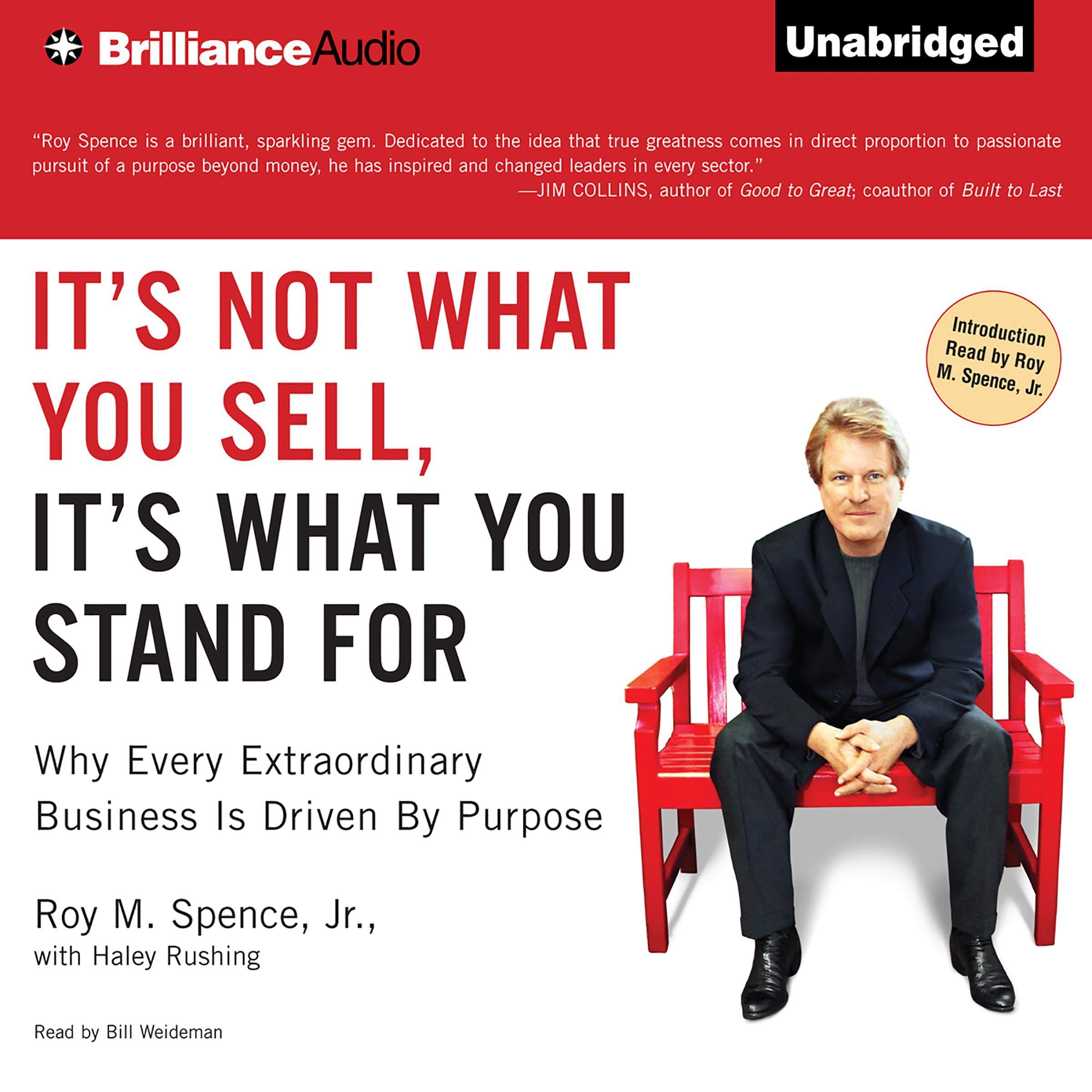 Cover art for It's Not What You Sell, It's What You Stand For