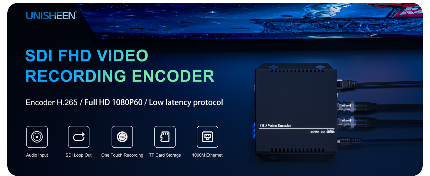 その他 HD Video Encoder SDI H.264 1080p60 Video Encoder - DME-05 - Z3 Technology